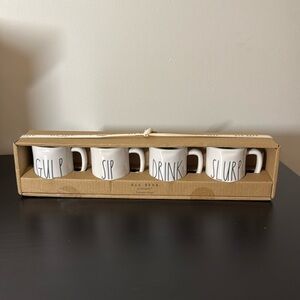 Rae Dunn | 4 Count of Espresso Mugs | NWT